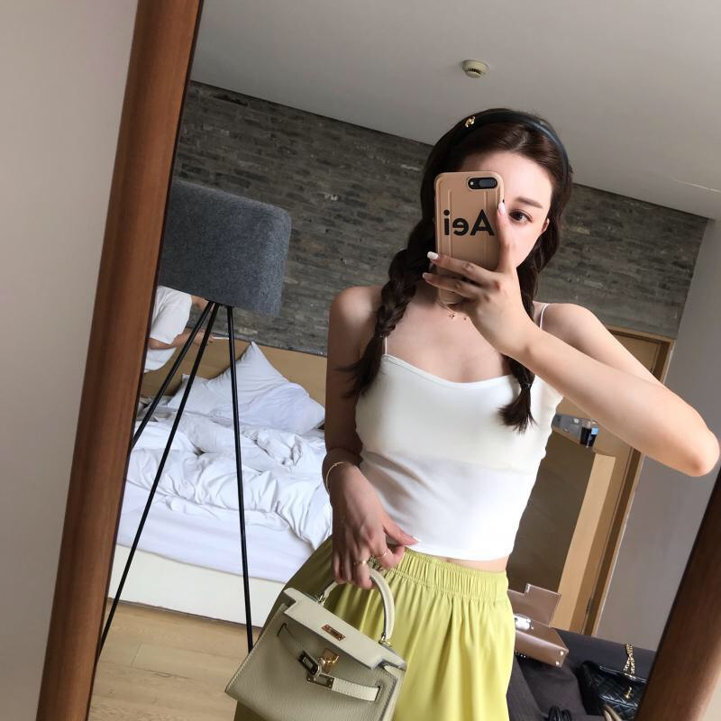Áo 2 dây mảnh croptop