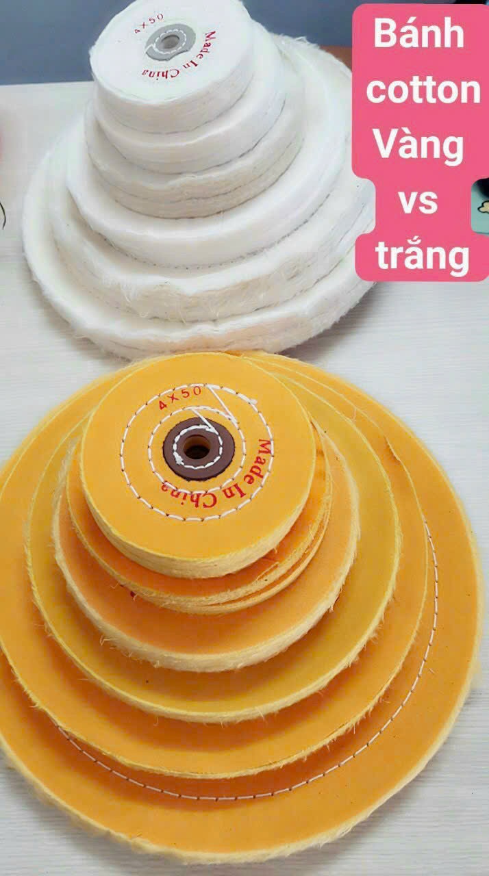 Bánh Vải Đánh Bóng Cotton ( 1 lốc / 10 cái )
