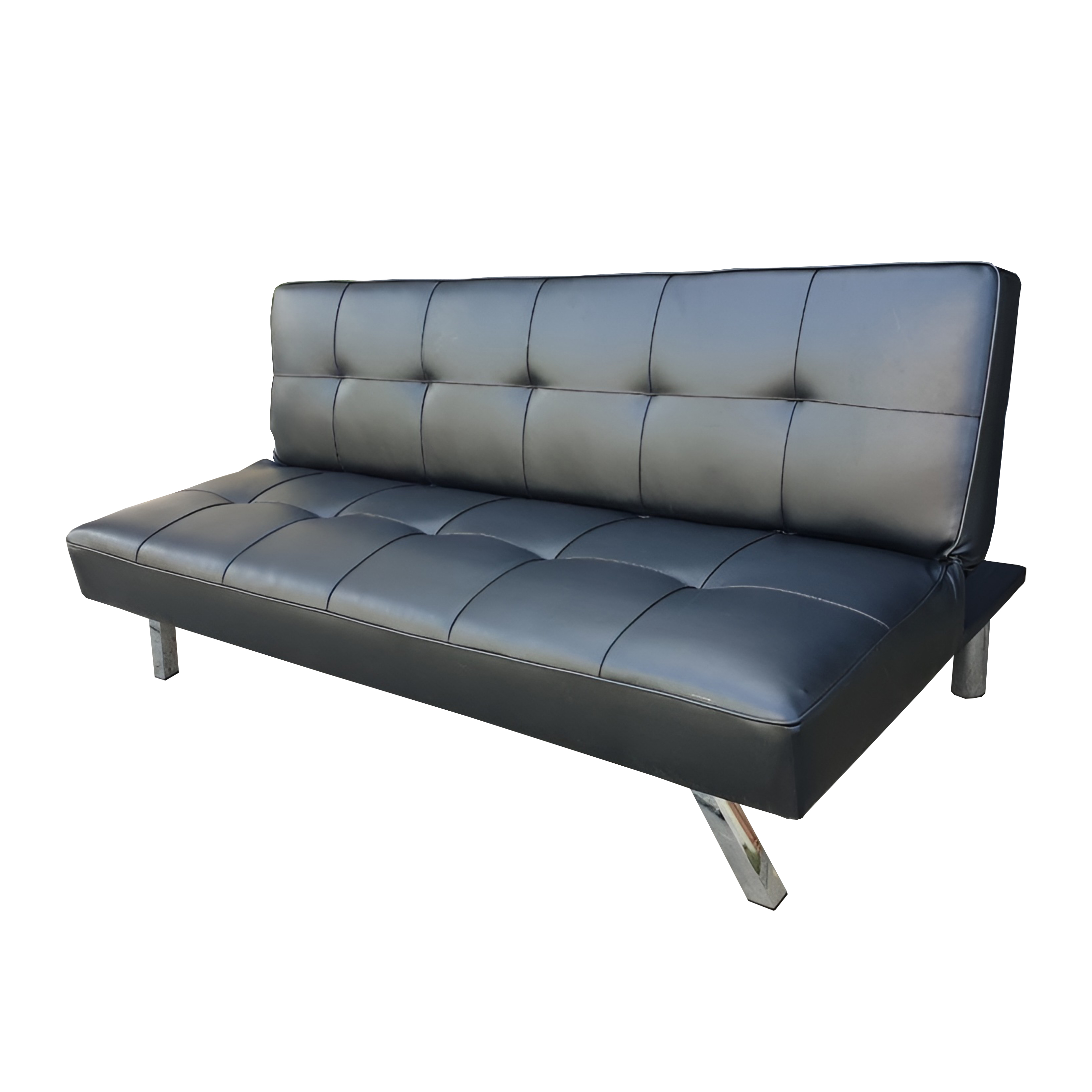 Ghế Sofa Bed Giường Nằm Da Đen 1m7 Siêu Rẻ