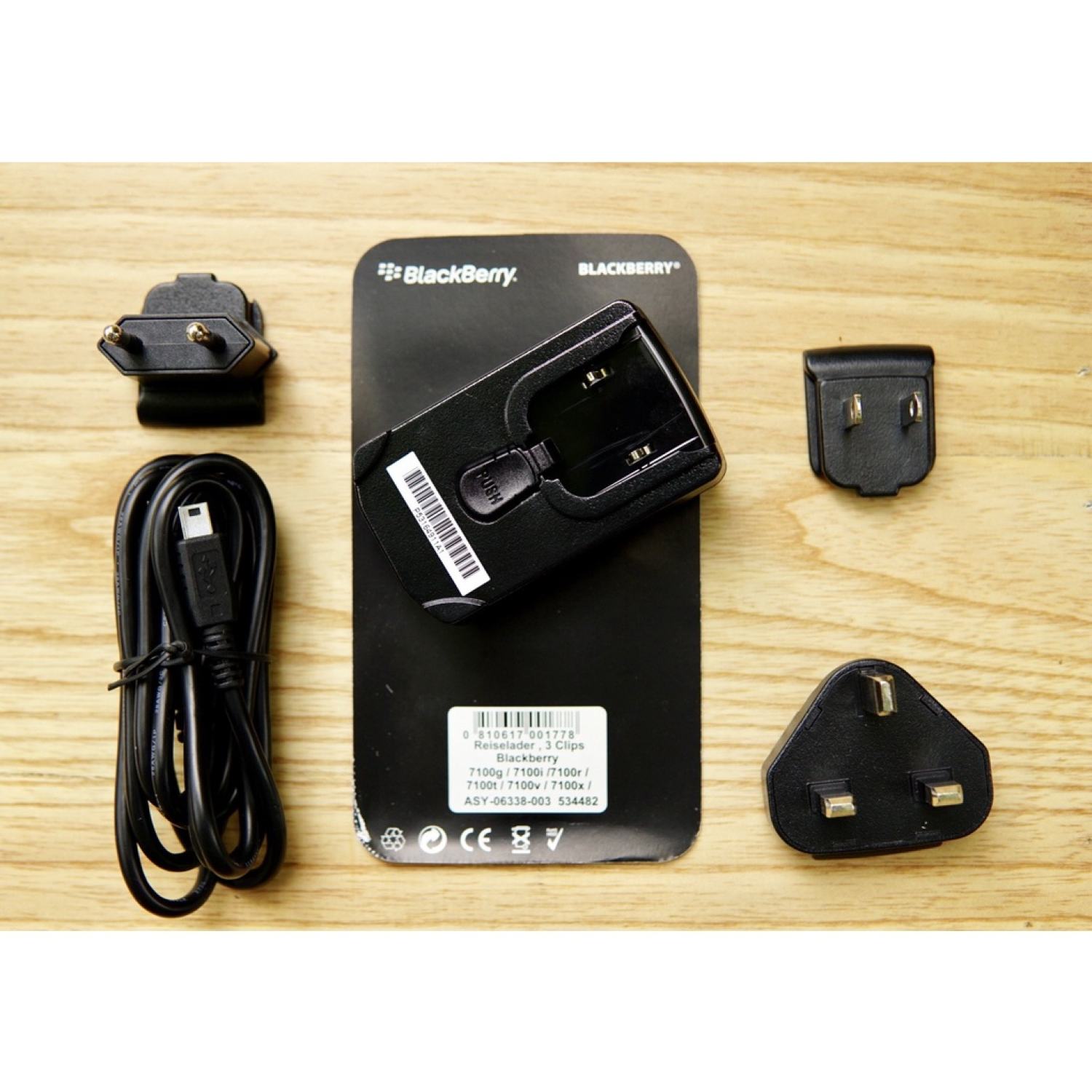 [LaoHac Store] Bộ Sạc BlackBerry Mini USB 500mA