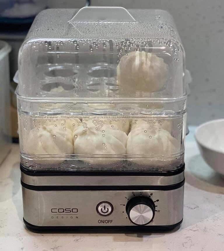 Nồi hấp điện 2 tầng mini
