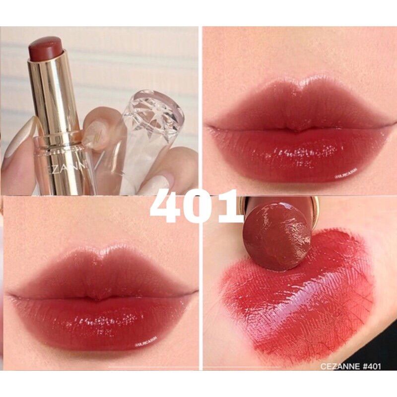 Son bóng Cezanne Lasting Gloss nội địa Nhật LynhJapan