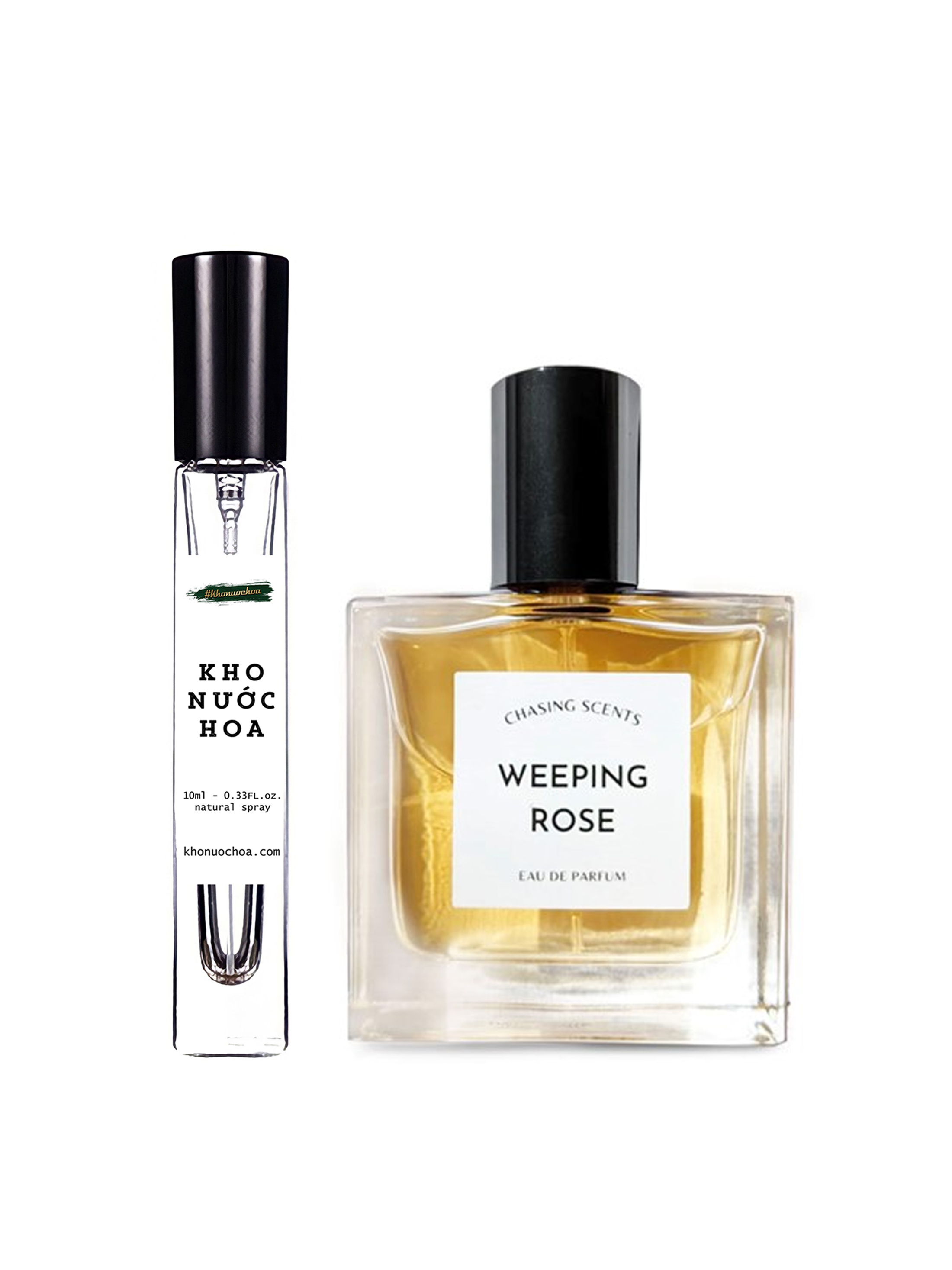 Nước hoa dùng thử dạng xịt weeping rose 10ml
