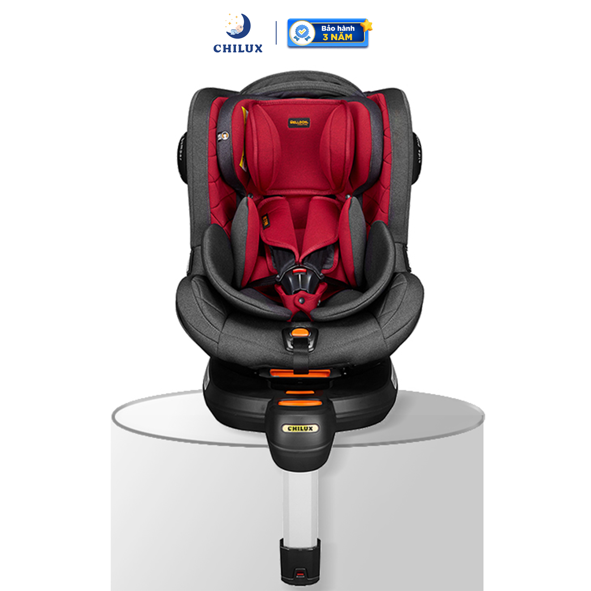 Ghế ngồi ô tô CHILUX SAFE 360 cao cấp cho bé sơ sinh - An toàn