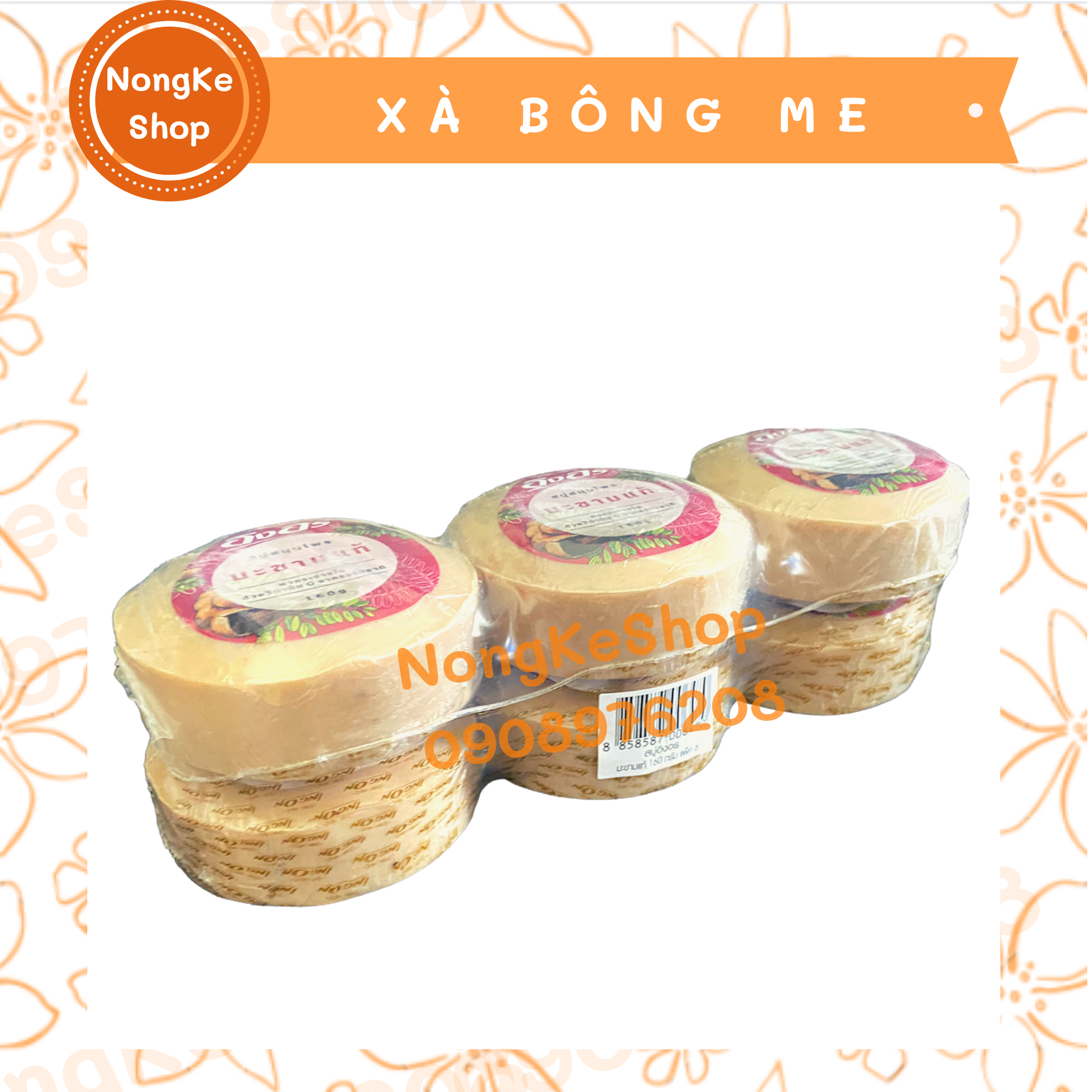 [HCM]Xà bông me khử mùi Thái Lan