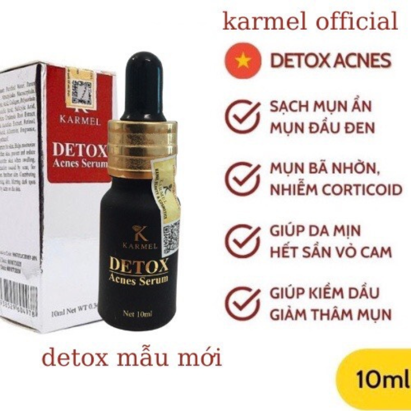 Serum giảm mụn Detox Acnes Kamel