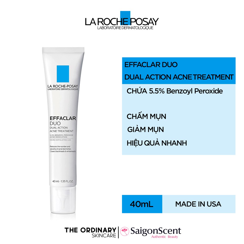 Kem chấm mụn La Roche Posay Effaclar 15ml