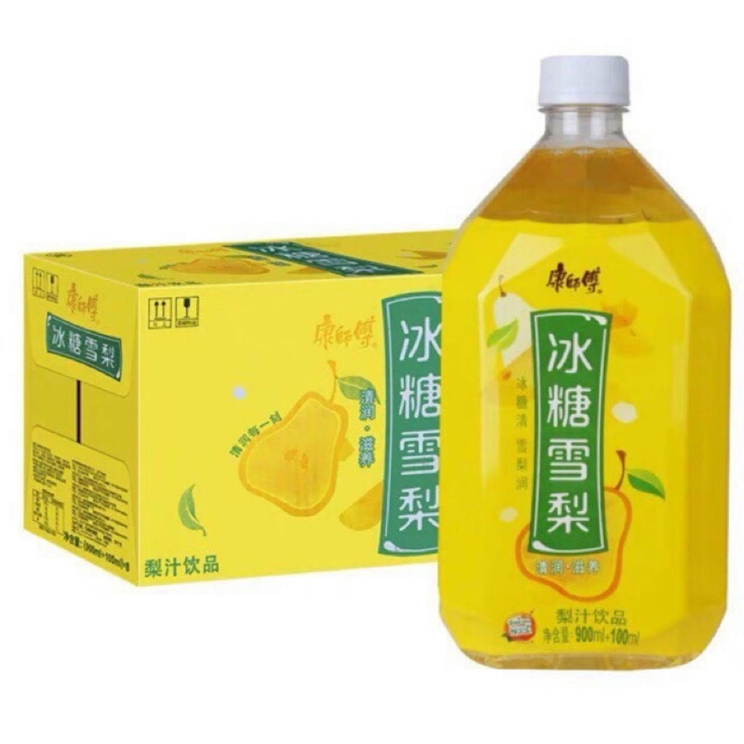 Nước Lê/Đào Đài Loan Các Vị Chai 1lit