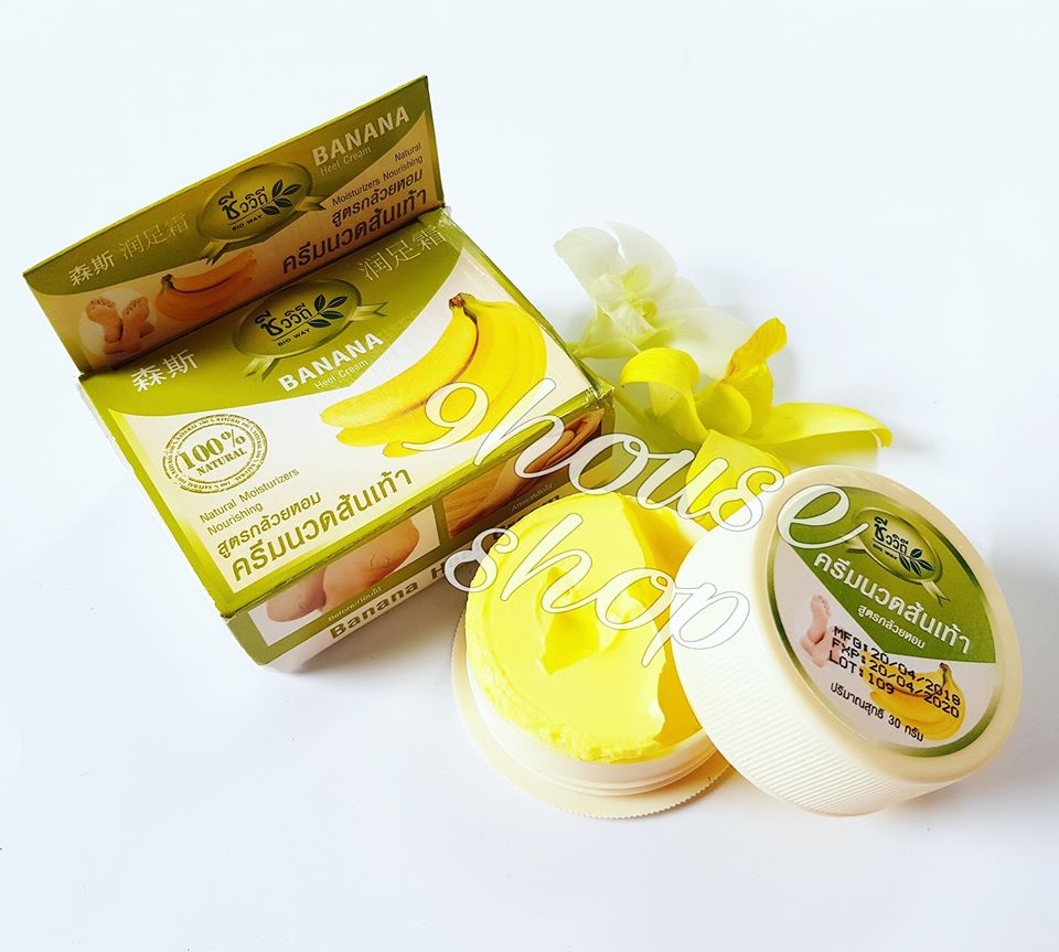 01 Hộp Kem Chuối Gót Chân Thái Lan 30gram (0431)