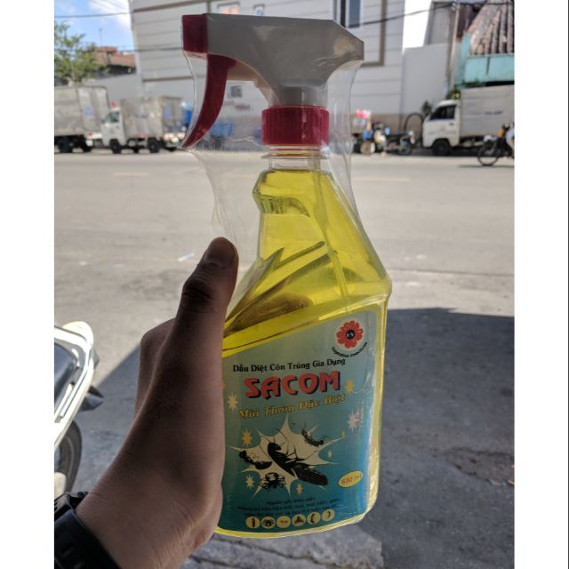 [Diệt côn trùng an toàn] Dầu thảo mộc diệt côn trùng SACOM 630ml