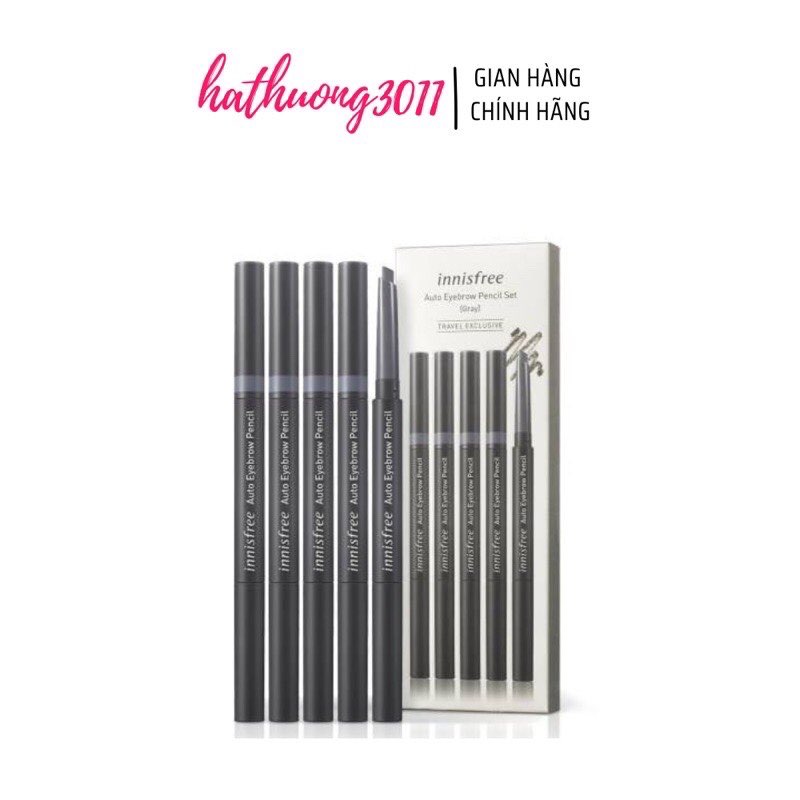 Chì kẻ mày Innisfree Auto Eyebrow Pencil.
