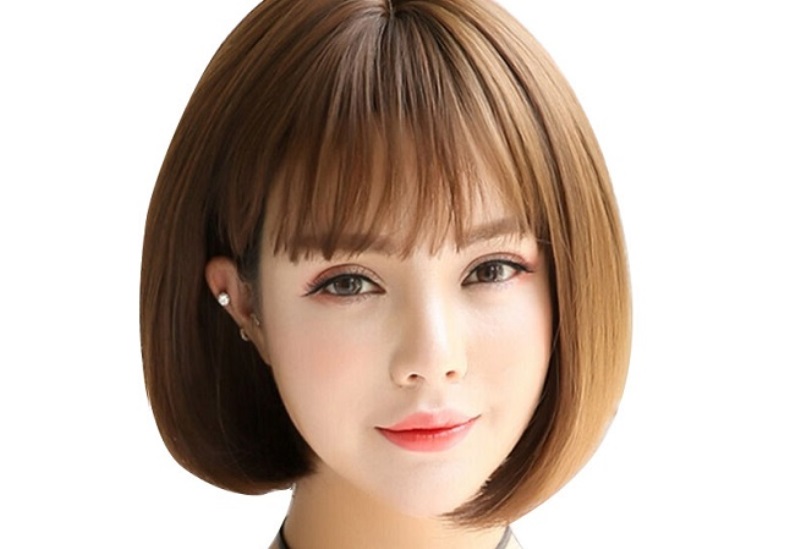 Tóc giả nữ ngắn Hàn Quốc siêu xinh