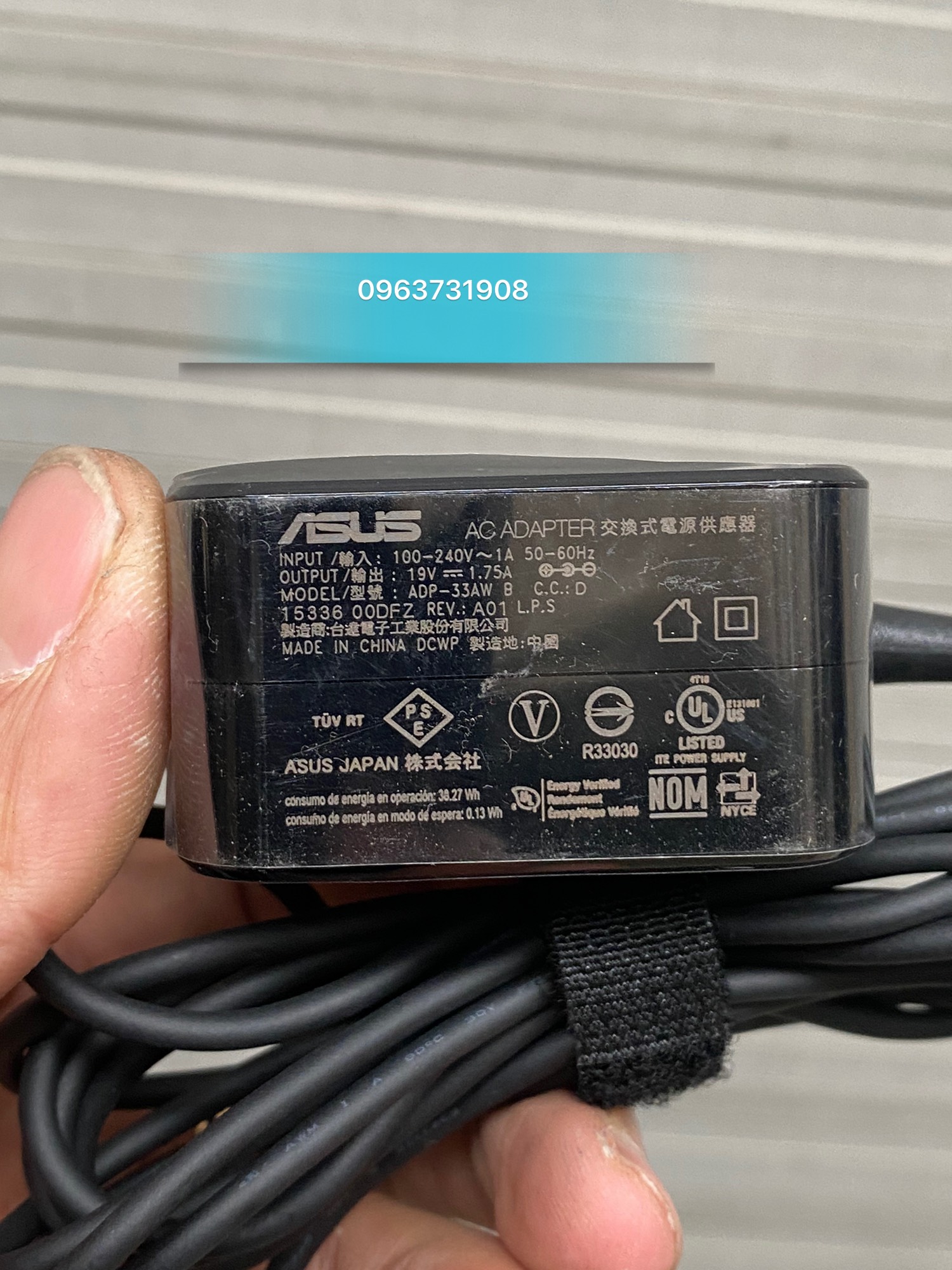Dây sạc laptop asus e200 e200h e200ha e202sa nguyên bản theo máy