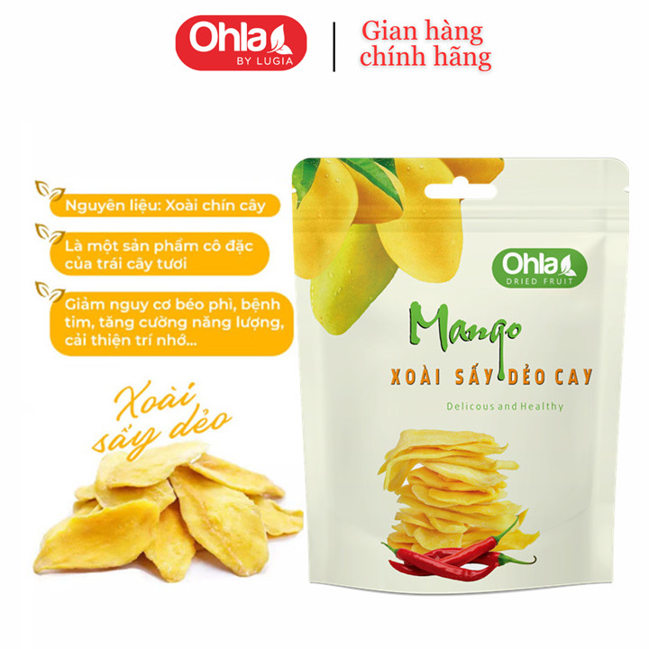 Ohla Dried Mango with Salt and Chili 500g
