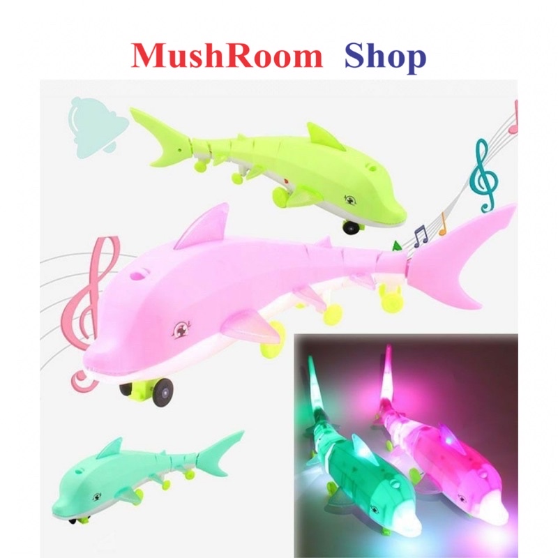 Đồ chơi cá heo chạy hát baby shark vui nhộn cho bé