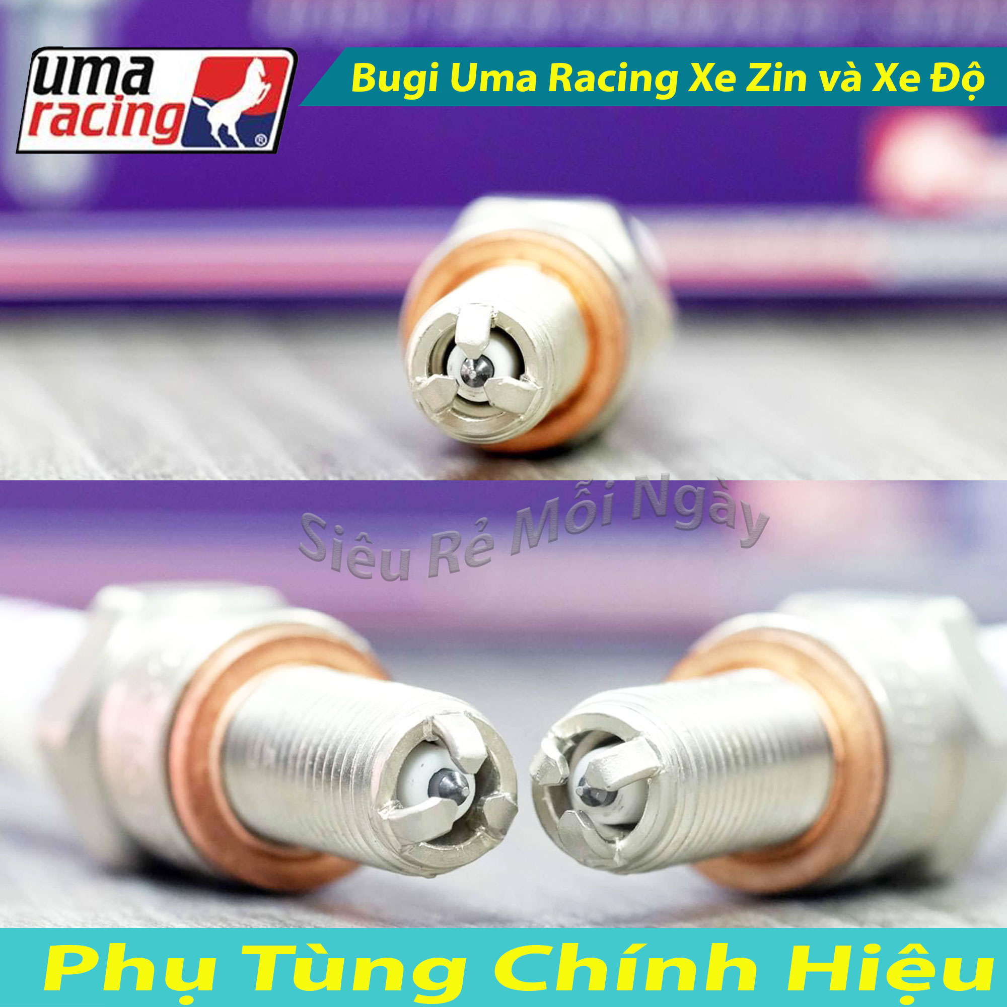 [HCM]Bugi UMA Racing Ba Chấu Dành Cho Xe Độ và Xe Zin
