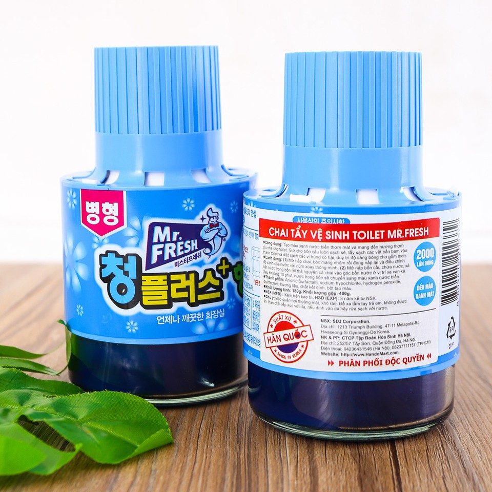 Cốc thả bồn cầu - Hàn Quốc Mr Fresh