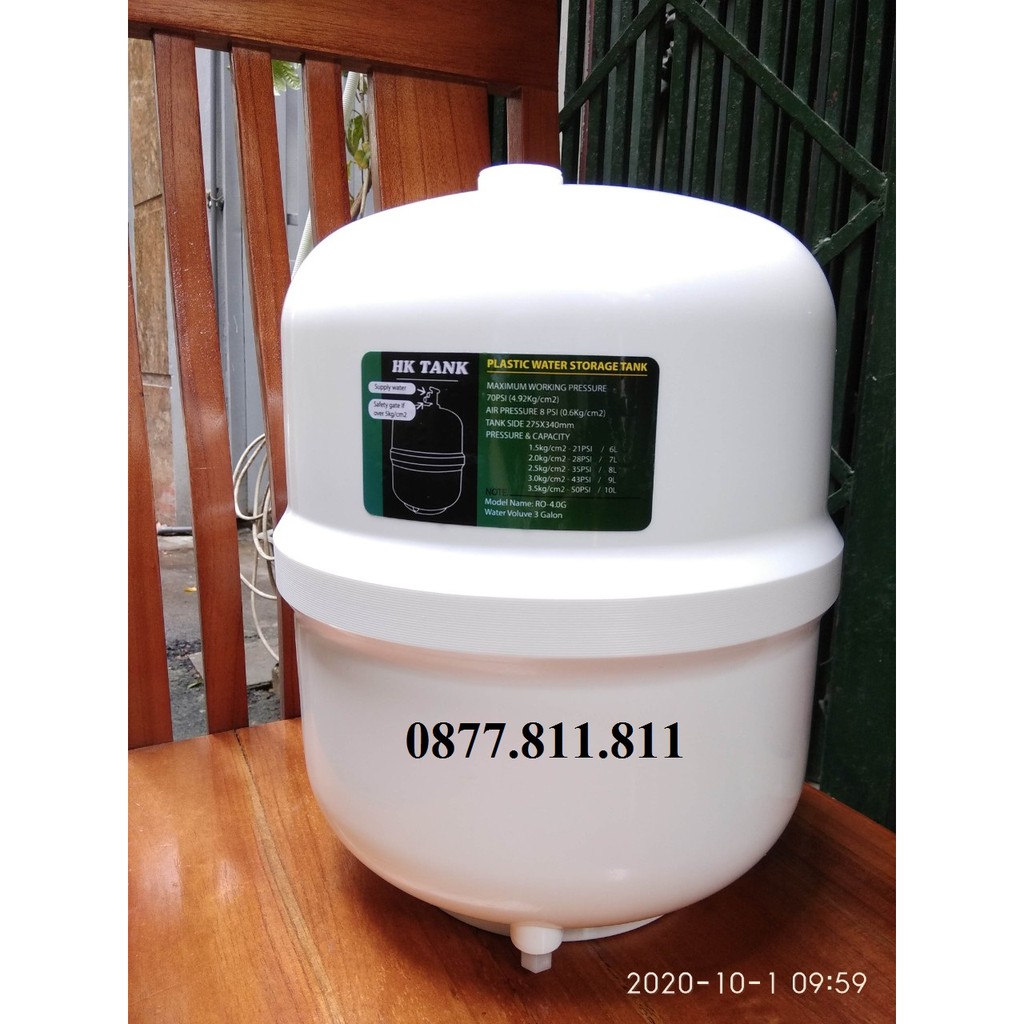 Bình áp máy lọc nước 10 lít - Tặng van bình áp