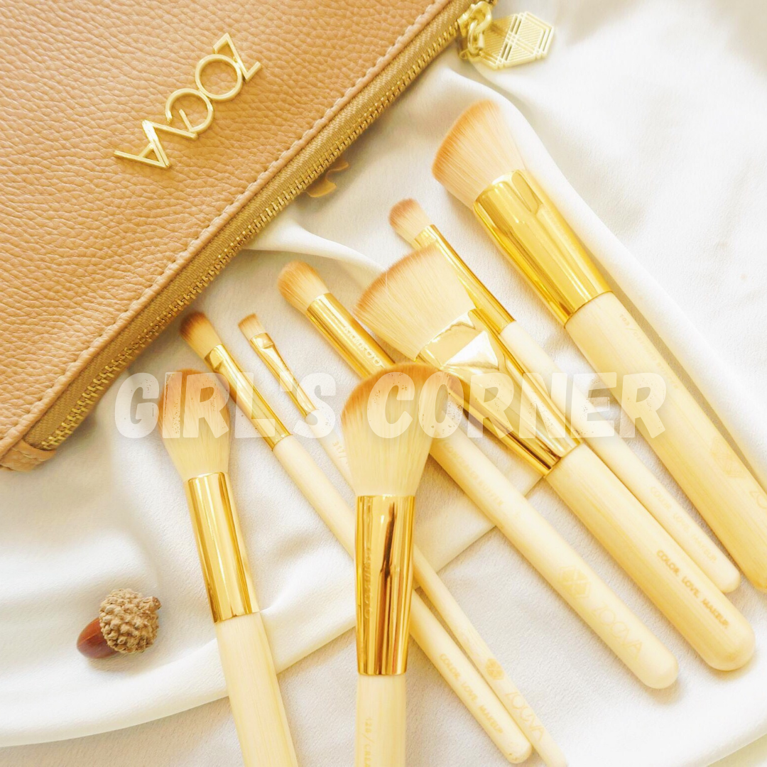 [HCM]Bộ cọ trang điểm cá nhân Zoeva Bamboo (cho da nhạy cảm)
