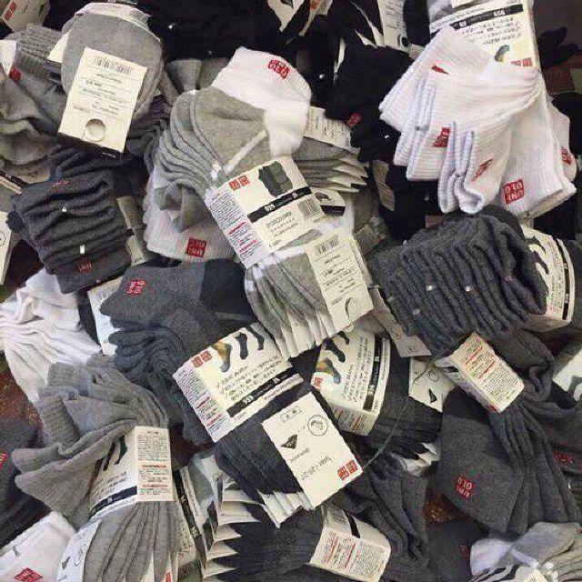 Combo 5 đôi tất nam uniqlo cao cổ