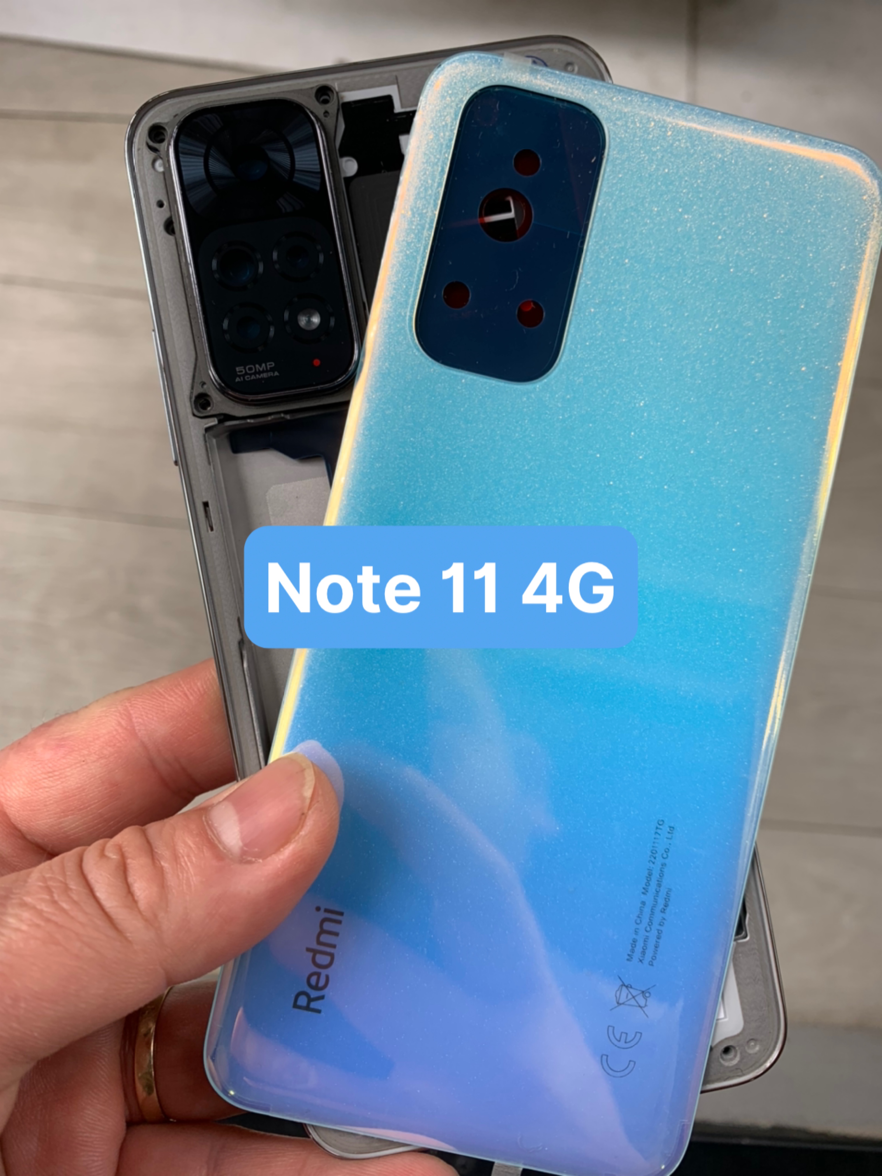 Bộ vỏ điện thoại Xiaomi redmi note 11 - 4G / Note 11s - 4G