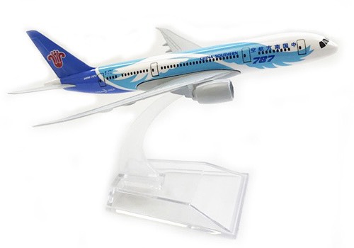 Mô hình máy bay tĩnh B787 China Southern 16cm