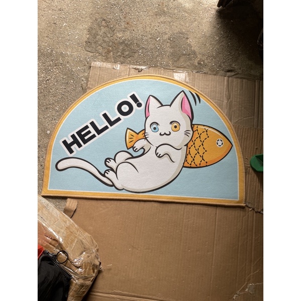 Thảm chân 3D hình thú siêu cute