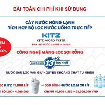 Bộ Lọc Nước Nhật Bản Kitz OSSC-4 (Sản phẩm chính hãng - Lọc nước giữ khoáng - Made in Japan)