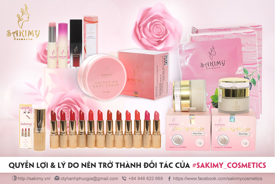 Son dưỡng môi giữ ẩm cho đôi môi mềm mượt Sakimy (Chính hãng)