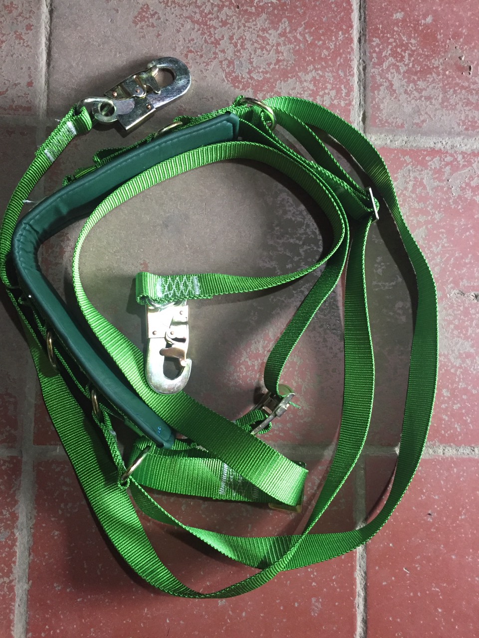 Dây bảo hiểm HAN-KO1 tấn 2 móc có ghế ,dây an toàn trèo cột điện, dây bảo hiểm leo núi, dụng cụ hỗ trợ lao động