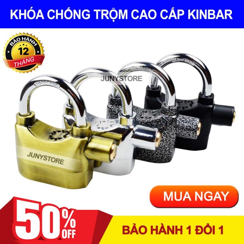 Ổ khóa có còi báo động chống trộm, o khoa co coi bao dong chong trom, ổ khóa có còi báo động chống trộm Kinbar. Cam kết bảo hành 1 đổi 1 trên toàn quốc.