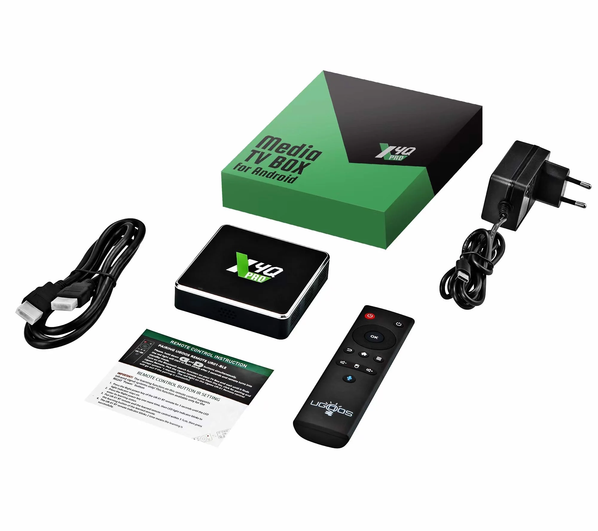 Android TV Box Ugoos X4Q Pro 4G+32G Android 11 CPU S905X4 Dolby Atmos , DTSX