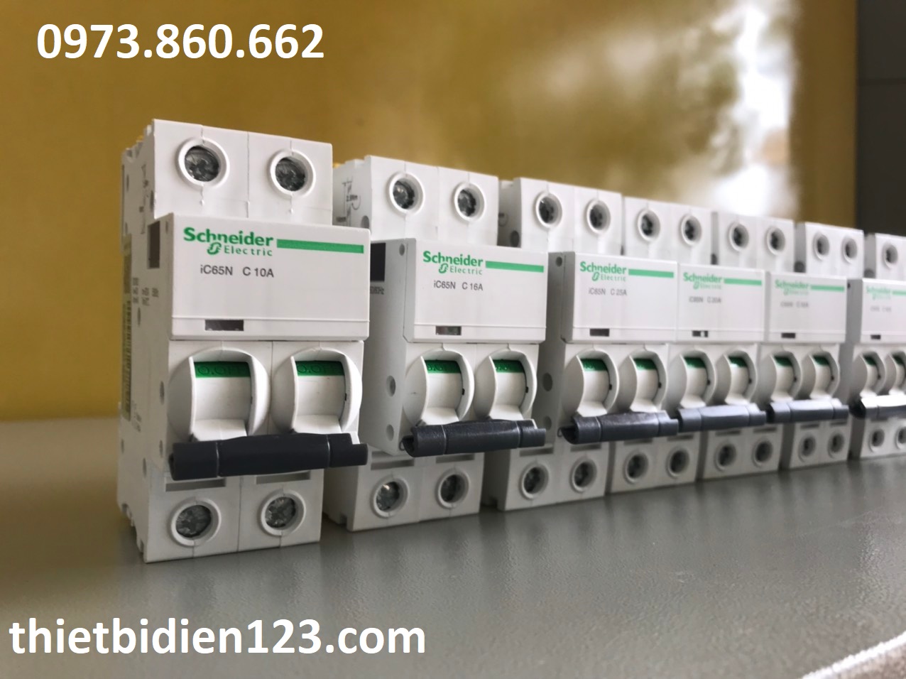 Aptomat Schneider MCB 2P 10A,16A,20A,25A,32A,40A,63A