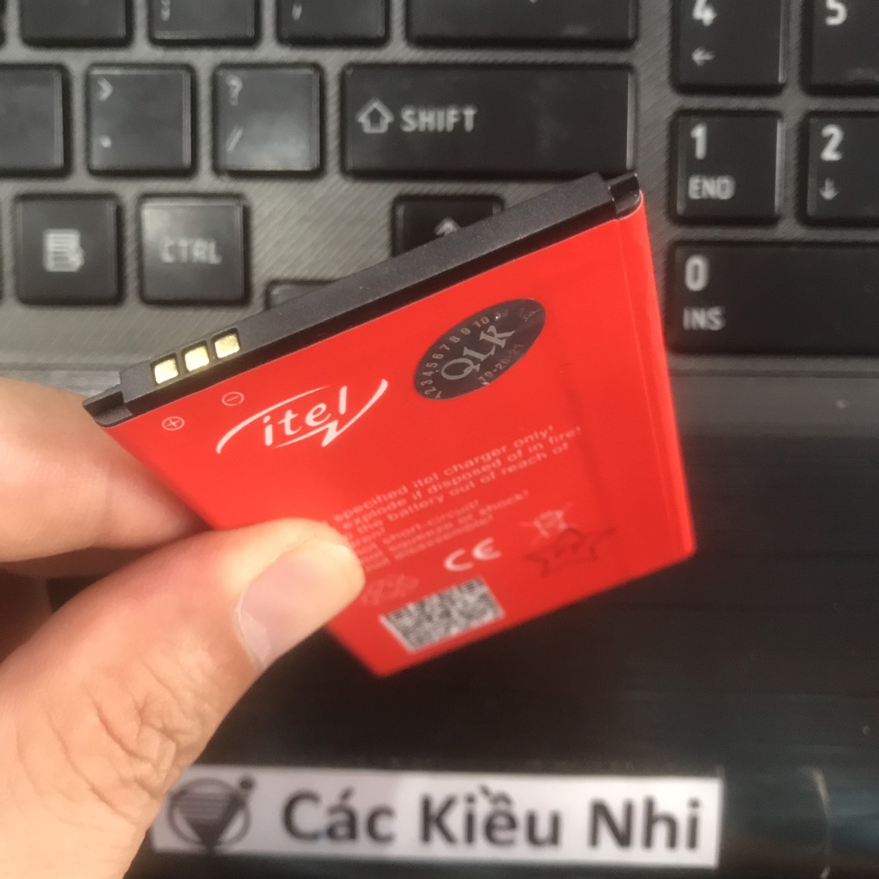 Pin	Itel	A15	Pin iTel BL-20HI