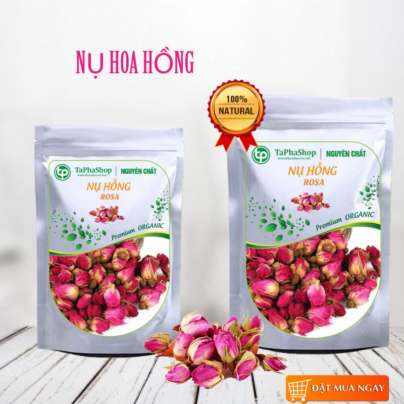 Nụ Hoa Hồng 200g Cao Cấp - hàng thơm sạch chuyên dùng để pha trà - Thảo Dược Tấn Phát
