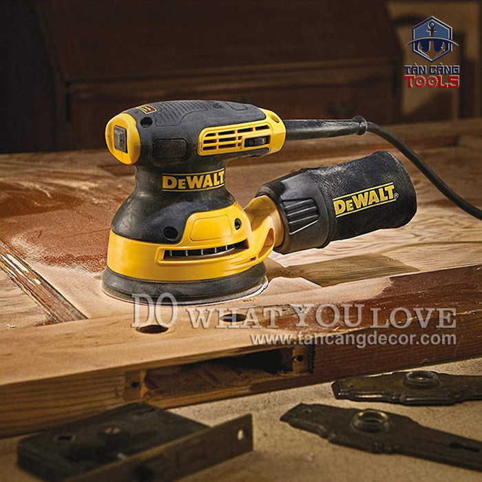 Máy Chà Nhám Rung, Xoay Tròn 9 Cấp DeWalt DWE6423-B1 280W