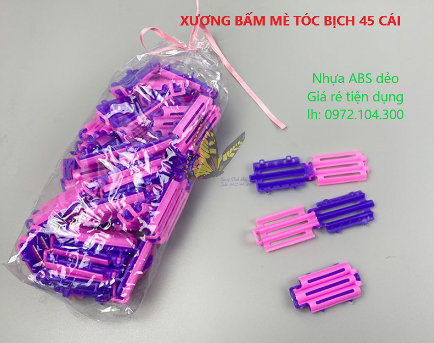 Xương bấm lạnh, bấm xù, xương bấm gãy chân tóc bịch 45 cái