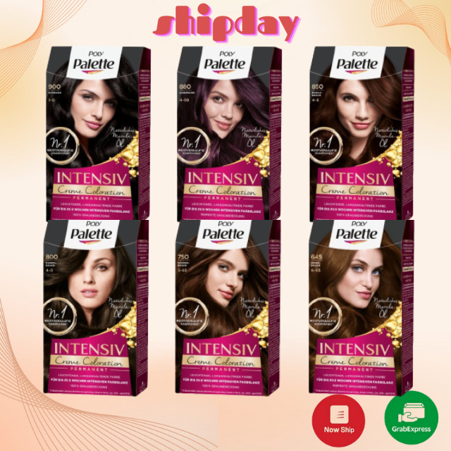 Thuốc nhuộm tóc Poly Palette phủ bạc - Hàng Xách Tay  Đức