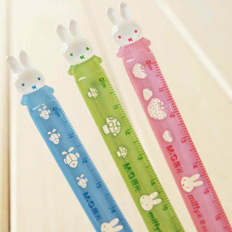 Thước kẻ hình thỏ 12cm m&g frl96013