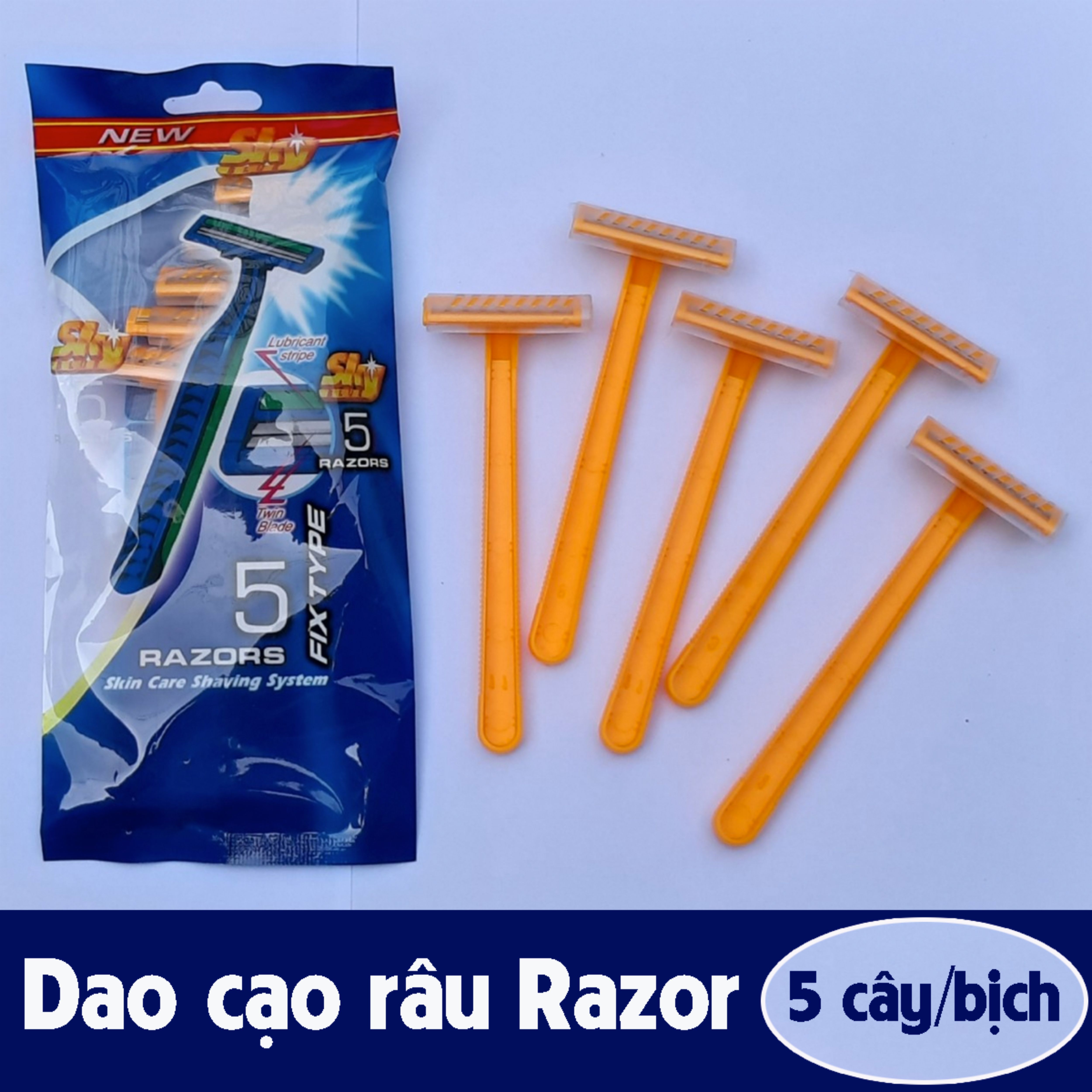 Dao cạo râu razor lưỡi kép 1 cây