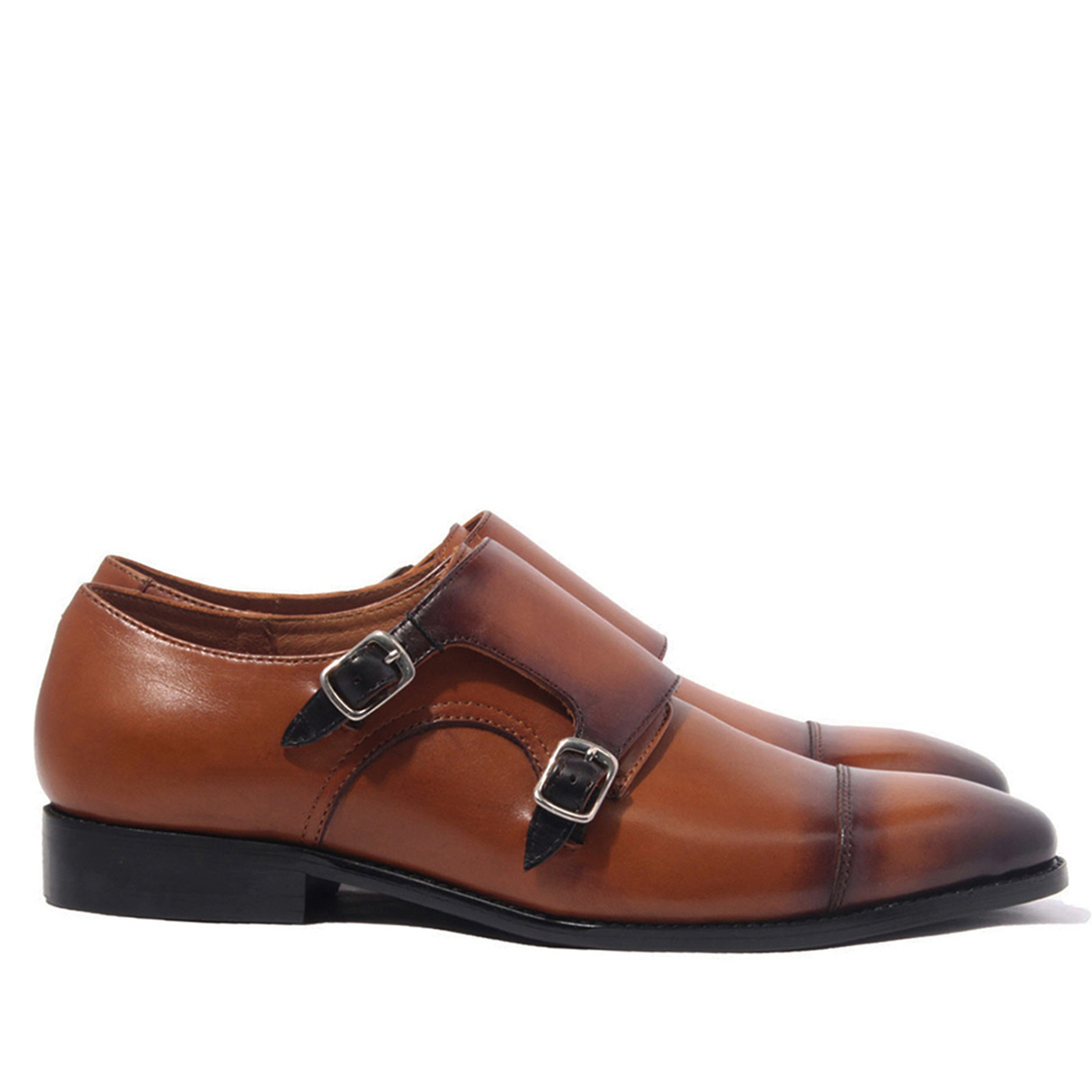 Giày Tây Công Sở Banuli Nam Double Monk Strap H1DS3M0
