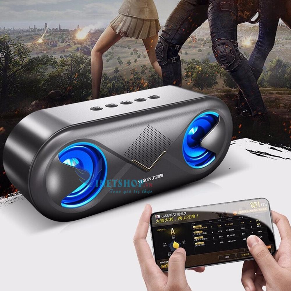 Loa bluetooth mini liqin s6 super bass 4d remach- rẻ mà chất cao cấp phiên bản đặc biệt, thiết kế led nháy theo nhạc, đep hơn loa mini bluetooth hld-600 led nháy theo nhạc , loa bluetooth simplicity - loa bluetooth, loa bluetooth mini,