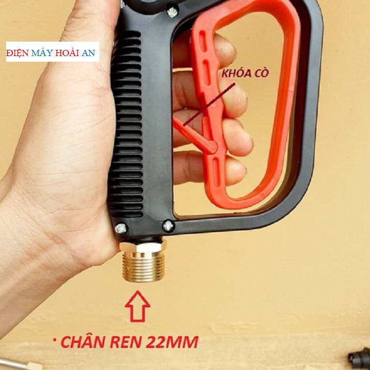súng rửa xe - ren 22mm - sung xit rua xe