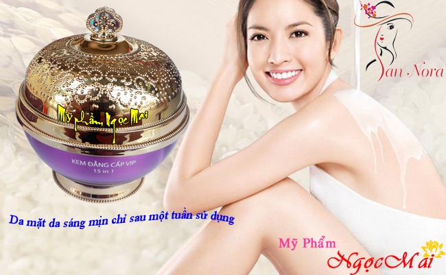 Kem Đẳng Cấp Vip 15 in 1 SAN NORA - 35g