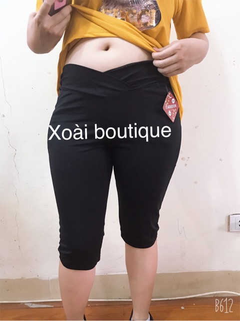 Quần ngố bầu - quần lửng bầu (legging ngố)