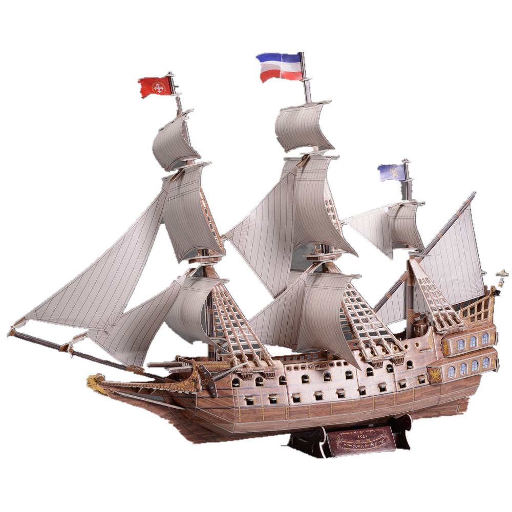 Bộ lắp ráp mô hình 3d- tàu the flying dutchman