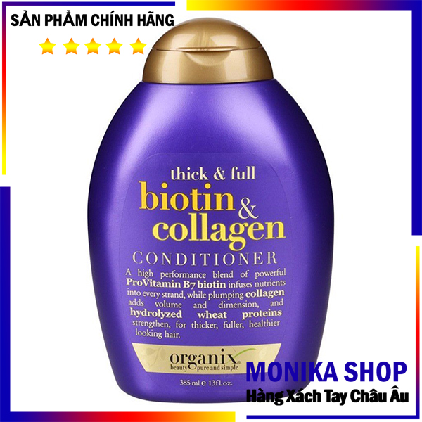 Dầu xả Biotin &amp; collagen hàng Đức 385ml