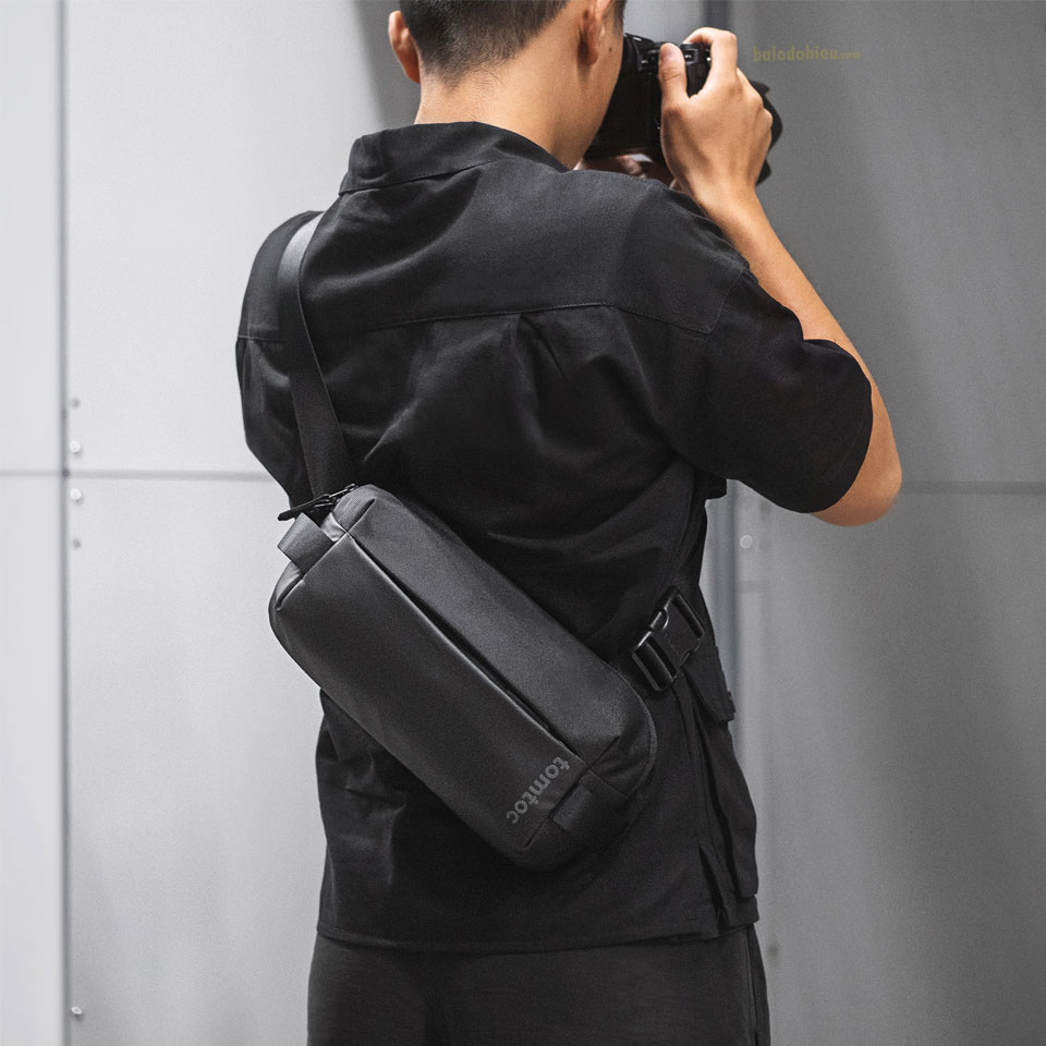 Túi Đeo Chéo Tomtoc H02 Lightweight Codura Sling Bag - Đựng phụ kiện Đồ dùng cá nhân