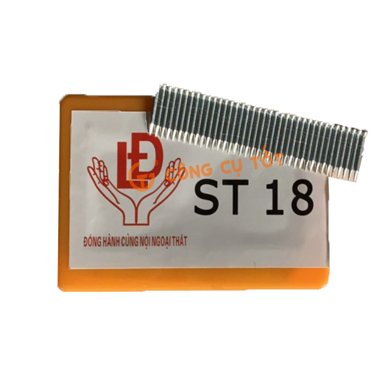 Đinh bê tông st18 dùng cho máy bắn đinh điện, máy bắn đinh hơi - hộp 400, 800 đinh