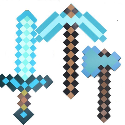 Combo Rìu Kiếm Cúp Minecraft